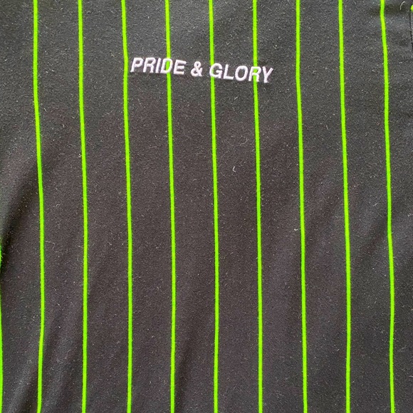 Urban-ID Branded Striped T-Shirt - Picture 2 of 2